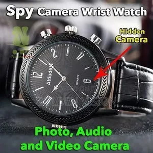 Full HD Hidden Video Camera Waterproof Wrist Watch Camera