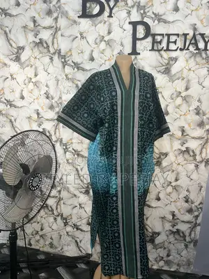 Ankara X Aso Oke Bubu Dress