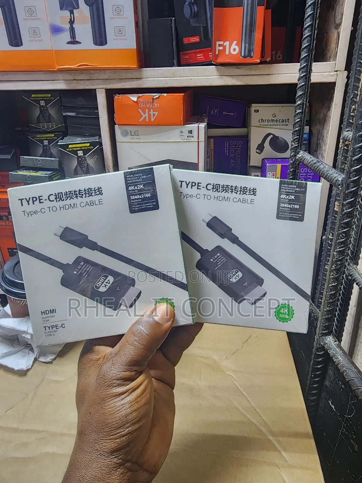 Type C to HDMI Cable