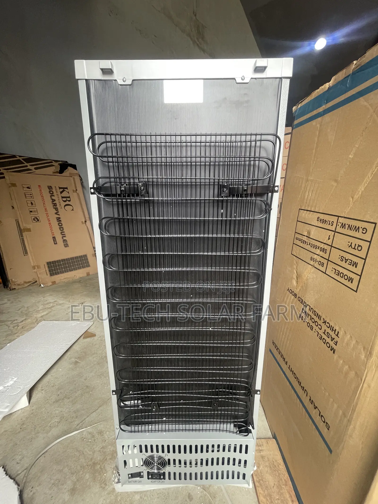 Upright Solar Ice Block Marker