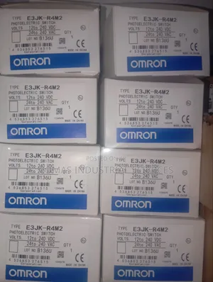 Omron E3jk-R4m2 Photoelectric Sensor Switch 24V -240vac DC
