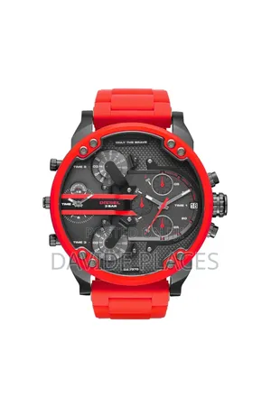 Diesel Dz7370 4 Time Zone Chronograph Unisex Wristwatch