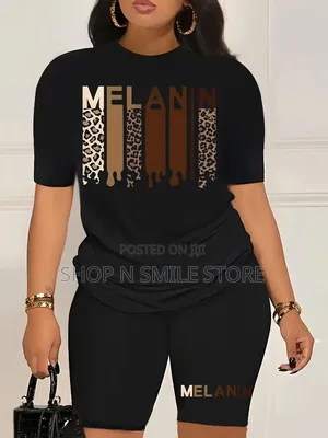 Ladies 2 Pieces Shortsleeve and Short Lounge Wears