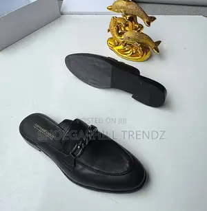 Leather Half Mule Shoes | Modern Comfort Elegant Style