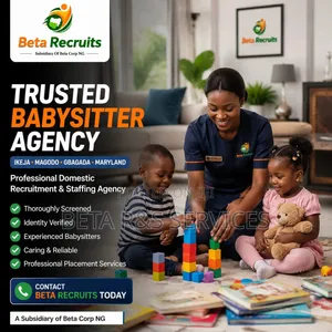 Trusted Babysitter Agency in Ikeja, Magodo, Gbagada Maryland