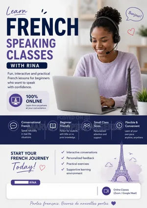 Online French Speaking Classes for Beginners | Learn With Rina