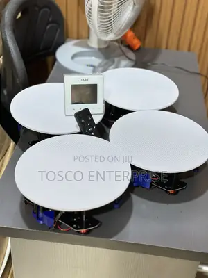 4in1 Bluetooth Ceiling Speaker With Touch Pad Amplifier and Remote