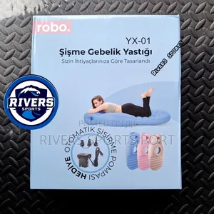 Inflatable Pregnancy Pillow/Matress With Belly Head Hole