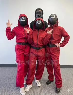Original Squid Game Full Costume With Mask
