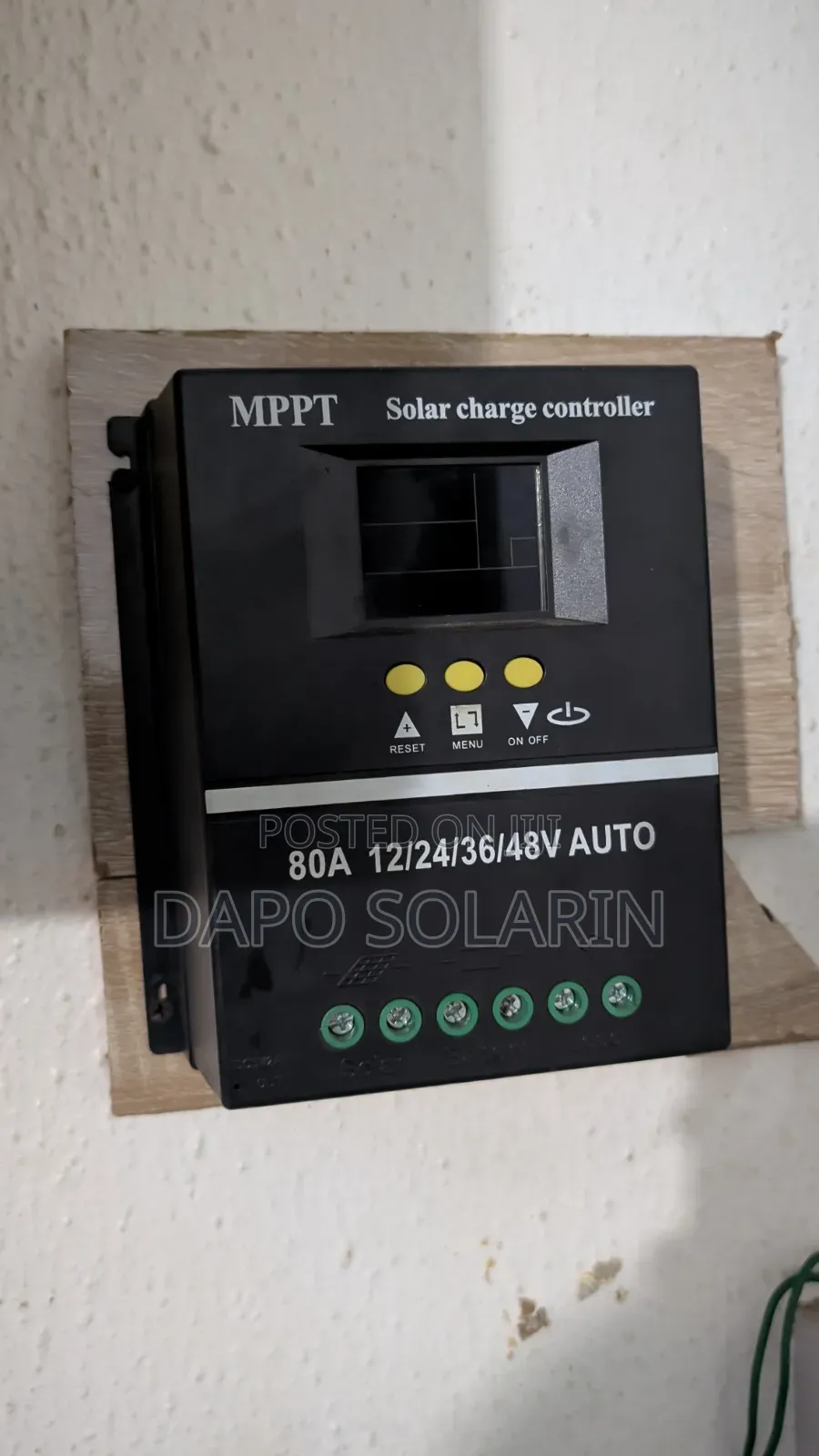 80A MPPT Charge Controller