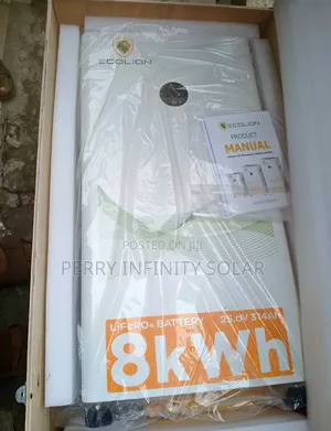 Ecolion 8kWh 51.2V 200Ah Lithium Battery | Smart BMS | 6000+ Cycles