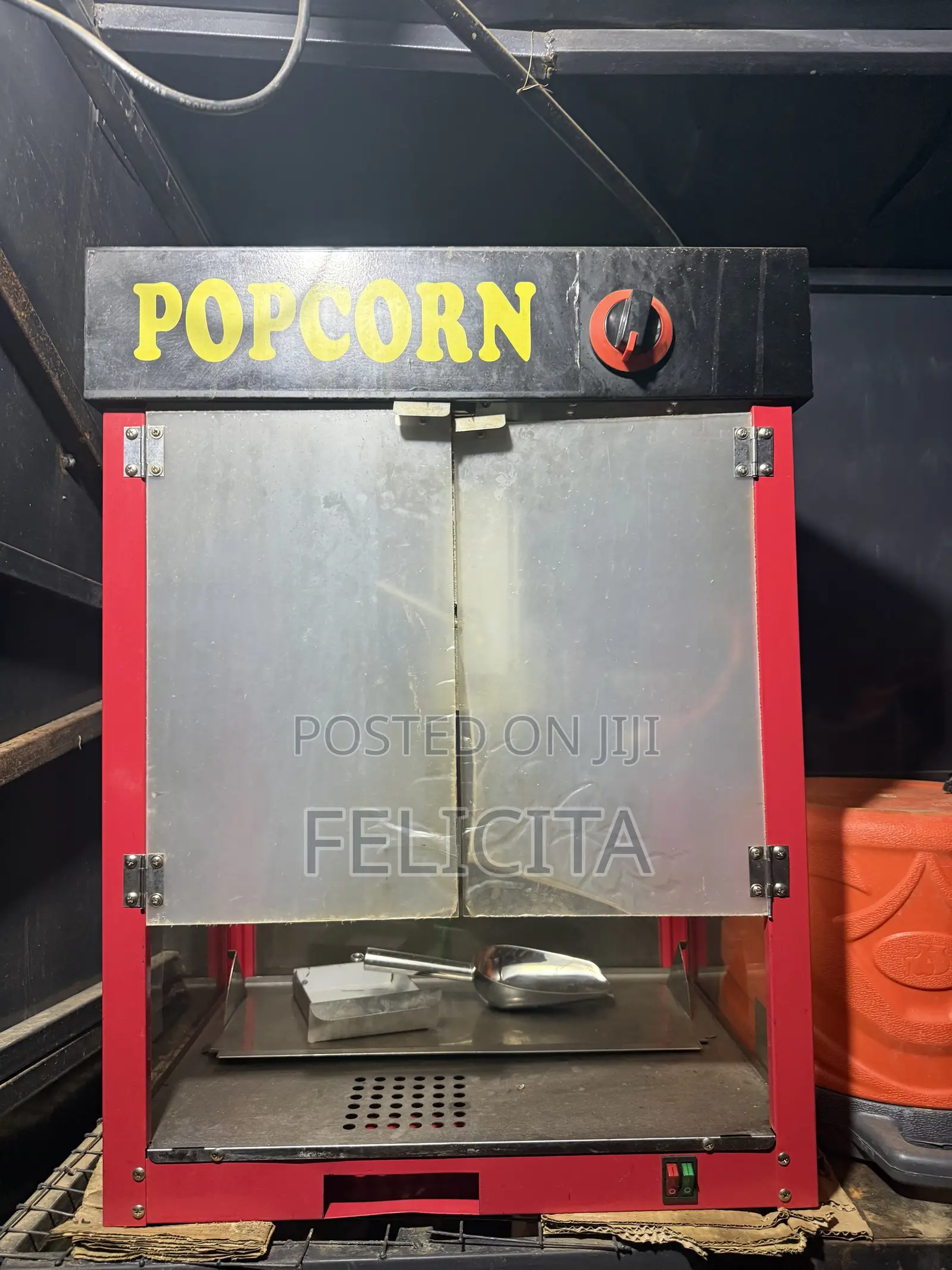 Gas Popcorn Machine