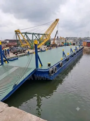 600T Ramp Barge Available for Sale