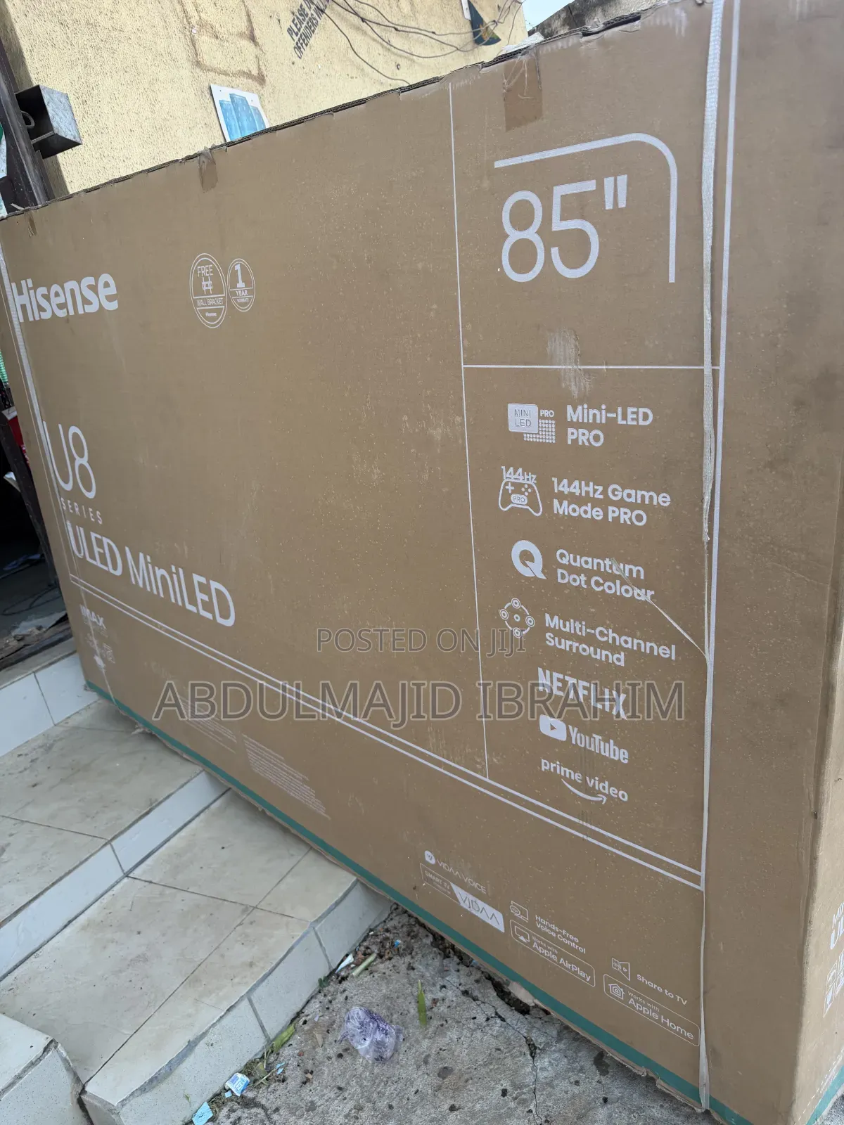 Hisense 85" Inch U8N