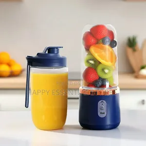 Rechargeable Electric Portable Mini Juicer With 2 Cups