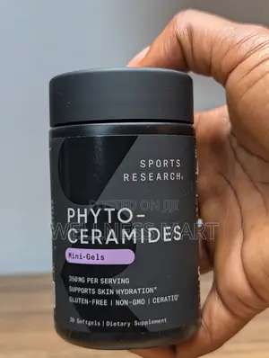 Sports Research Phytoceramides 350mg | Skin Hydration | 30 Softgels