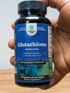 Natures Craft Glutathione 500mg | Skin Liver | 30 Caps