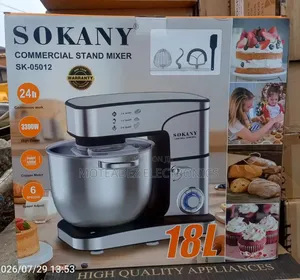 Sokany 18L 3300w Copper Coil Heavy Duty Commercial Stand Cake Mixer