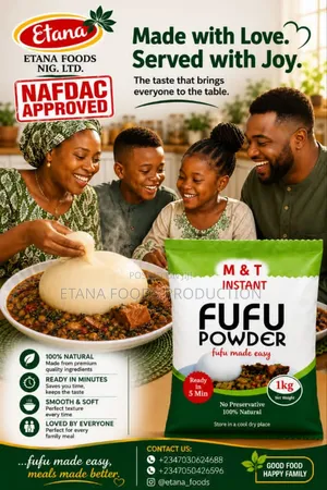 M T Instant Fufu Powder
