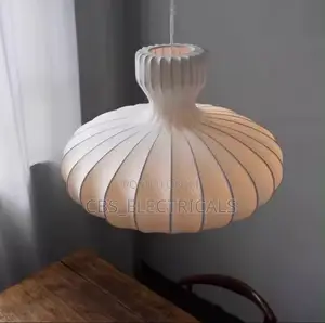 Nordic Silk Pumpkin Pendant Light