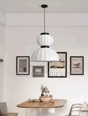 Japanese Wabi-Sabi Silk Gourd Pendant Light