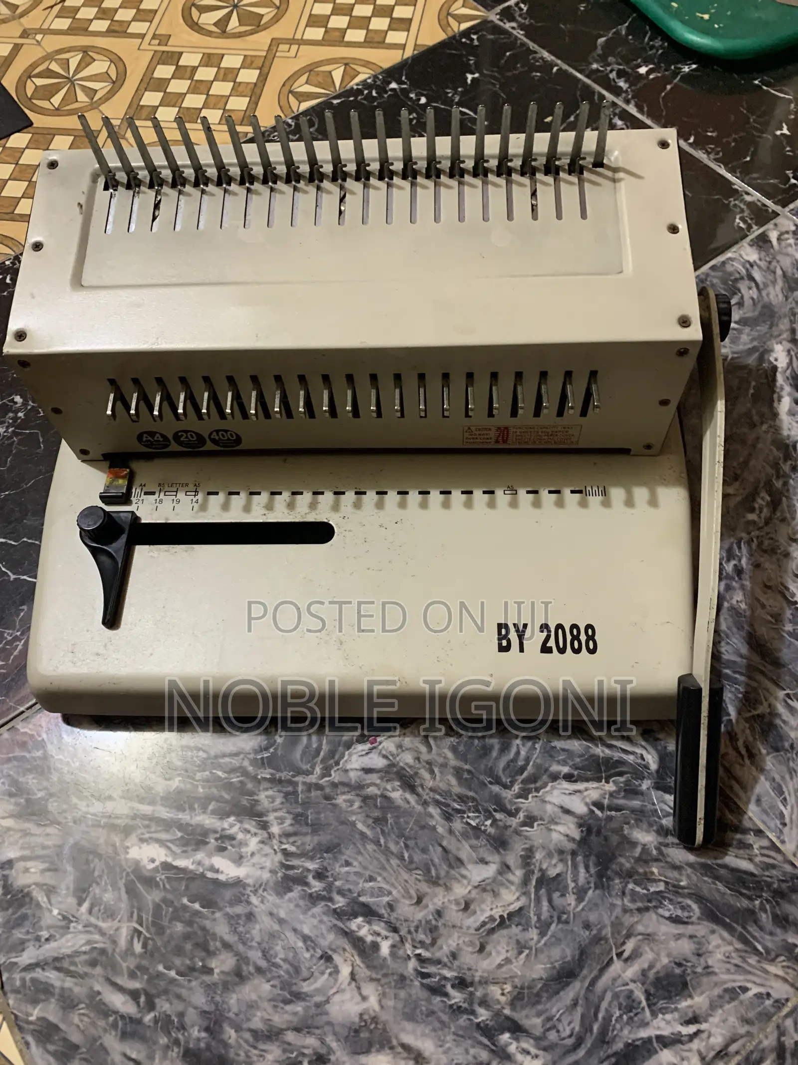 Paper Binding Machine