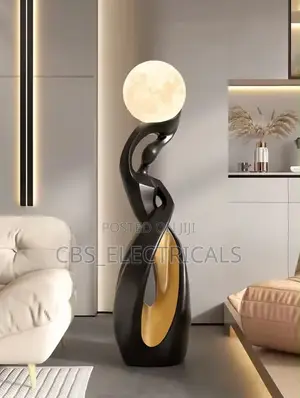 Artistic Abstract Figure Floor Lamp