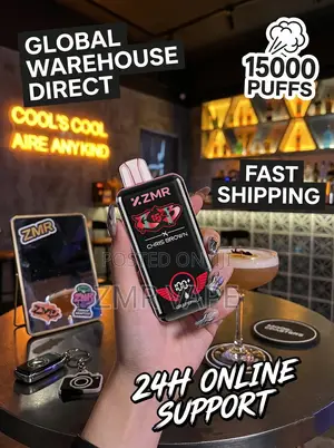 ZMR 15000puffs Mango Royale Chargable E-Cigarette Smart Battery 
