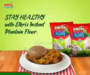 Elkris Plantain Flour - 100% Pure Healthy Swallows