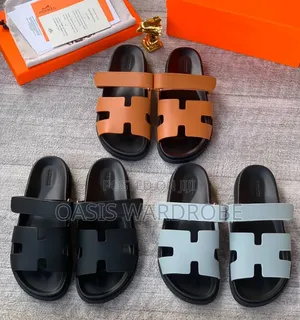 Original Hermes Male Slippers