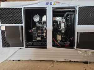Low Fuel Consumption 30kva Perkins Soundproof Generator