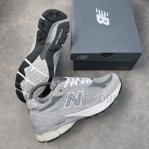 Premium Quality New Balance 990v3 Gray Sneakers