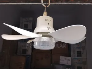 Solar Ceiling Reachageble Fan