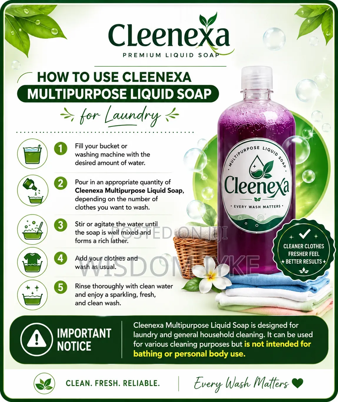 Multipurpose Liquid Soap