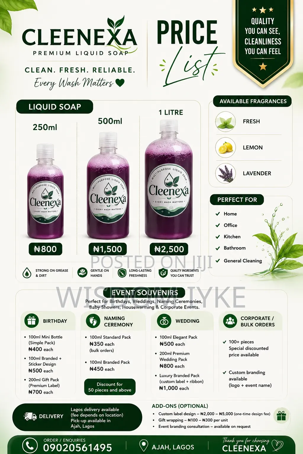 Multipurpose Liquid Soap