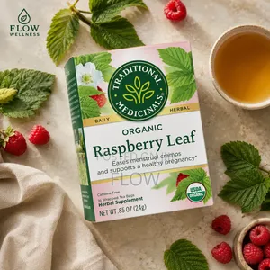 Traditional Medicinals Raspberry Leaf Tea | Women's Wellness Tea.