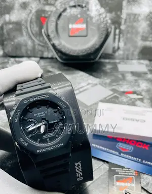 G-Shock Lumious Display Wristwatch Black