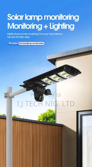 Solar Light 2 in 1 HD PTZ Solar Camera V380pro.