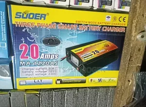20A Suoer 12V Intelligent Three-Phase Fast Battery Charger