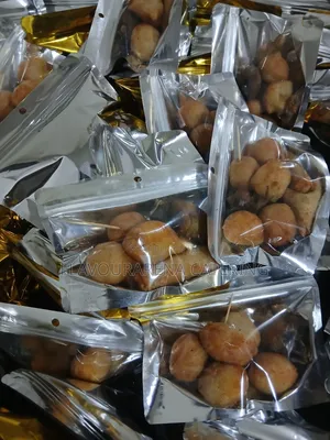 Small Chops in Pouch,packs and Plate. Minimum Order 10 Packs.