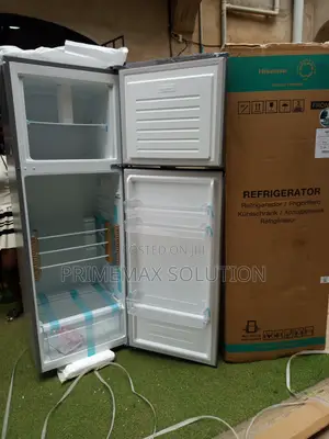 Hisense 295L Double Door Fridge (Model 306DR) – Silver Elegance