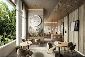 3d Restaurant, Cafe, Bar, Shop Interior and Exterior