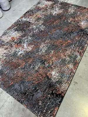 Dexim Retro Shades Center Rug- 4by6, 5by7, 7by10ft