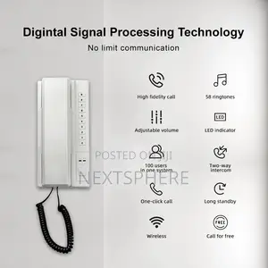 Long Range Wireless Intercom for Offices Homes