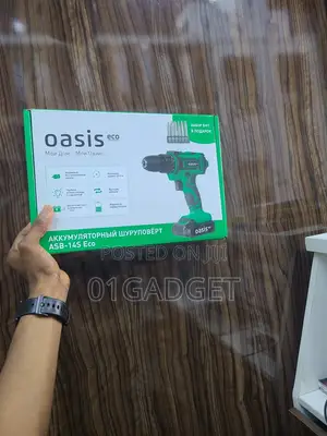 Oasis Eco 14.4V Cordless Drill Kit With 2 Batteries