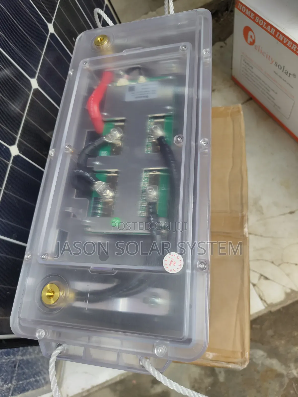 Cola Solar Lithium Battery 3.6kwh 12v