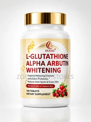 DUOZI L-Glutathione Alpha Arbutin Whitening Tablets (100 Tablets)