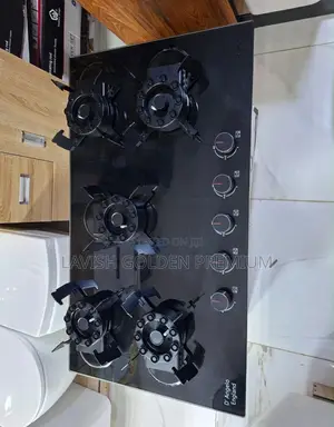 Flip Up Inbuilt Gas Cooker 5burners