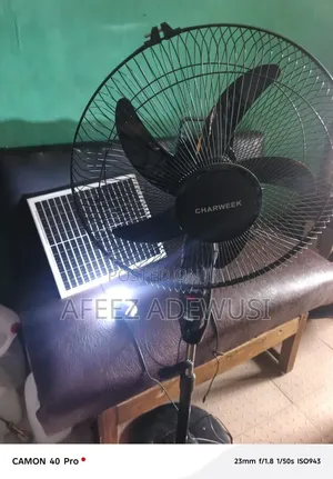 Solar Standing Fan