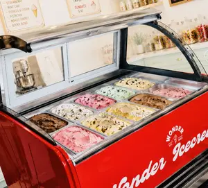 Ice Cream Display Freezer